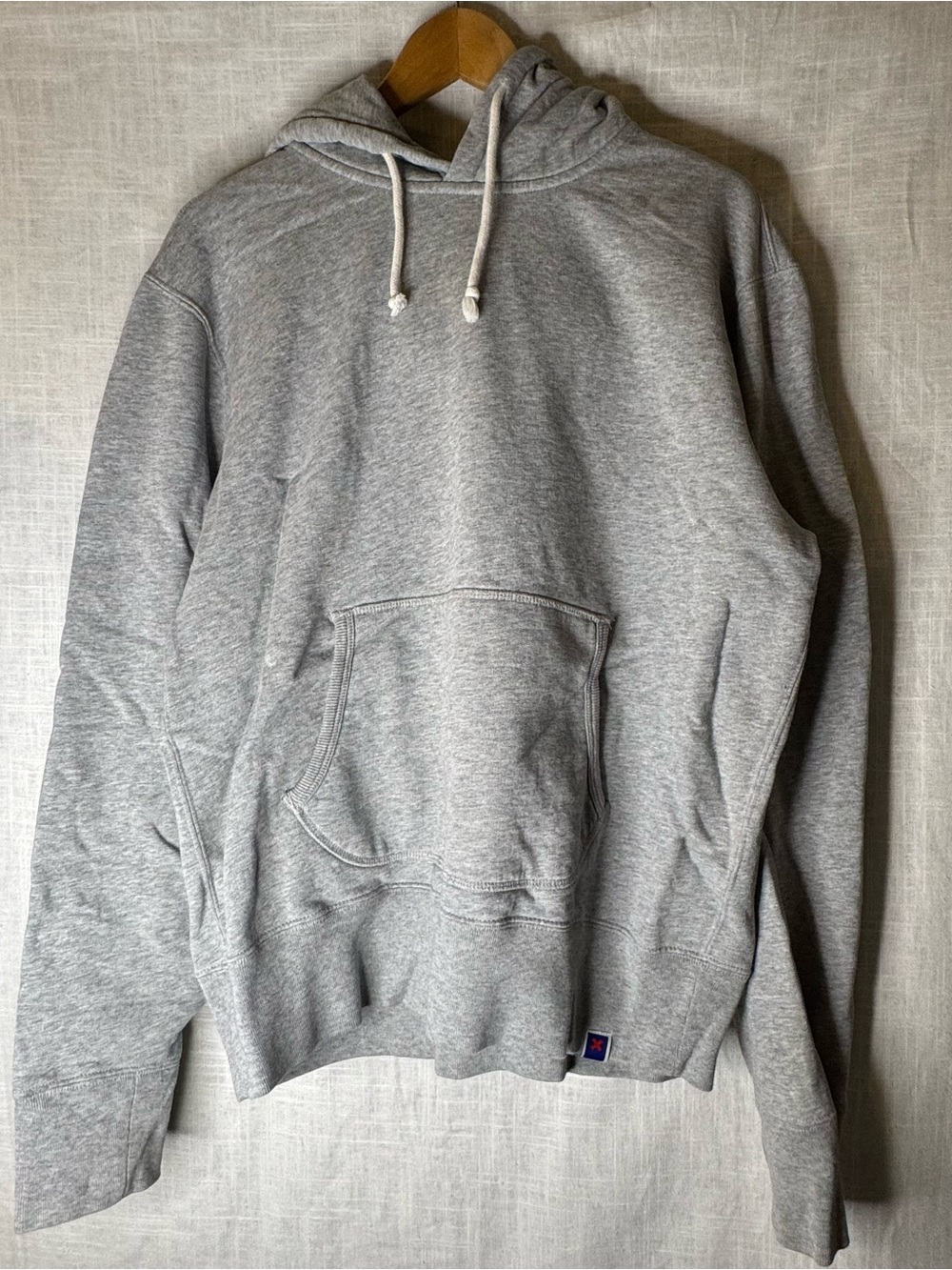 Men's Lightweight Grey Pullover Hoodie - Everyday Essential